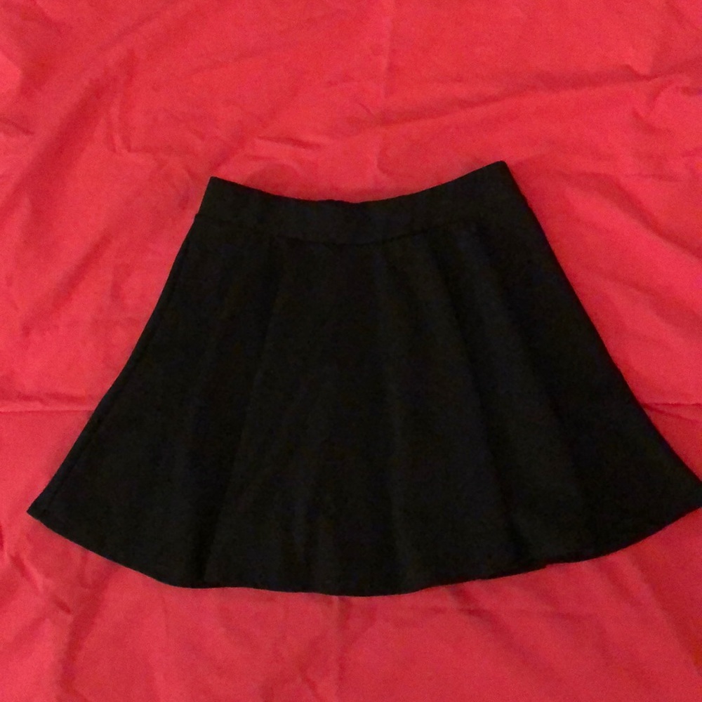 A-line miniskirt. Black. Please see description.